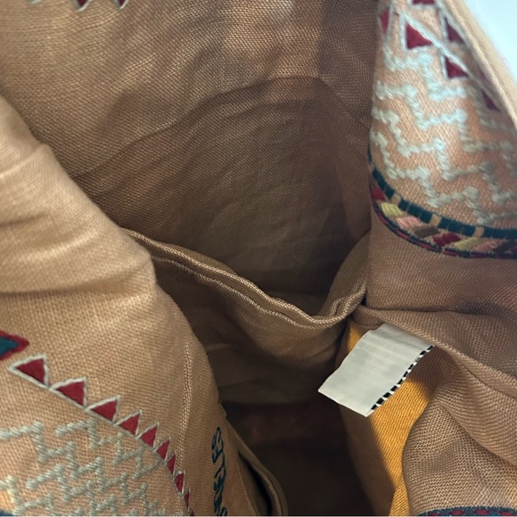 NWOT Johnny Was Hobo Embroidered Gensia Bag Purse - Picture 10 of 11